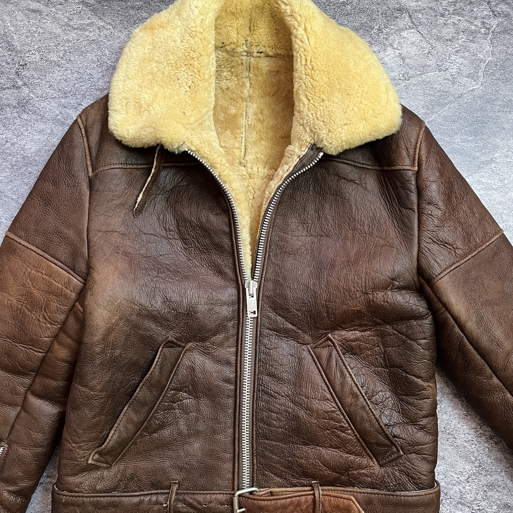 Shearling Flight Jacket - Picture 3 of 16